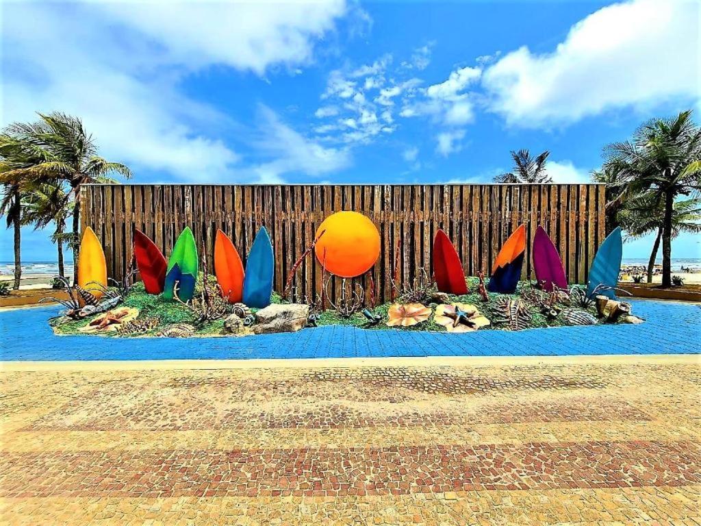 Hospedagem Primeira Quadra Da Praia Praia Grande  Kültér fotó